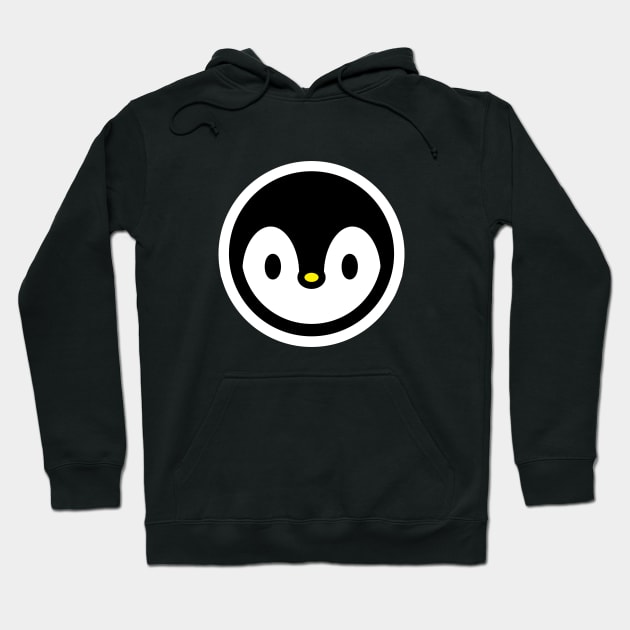 Penguin Bird Cartoon Animal Lover Pet Owner Cute Vintage Ice Bambu Brand Hoodie by Bambu